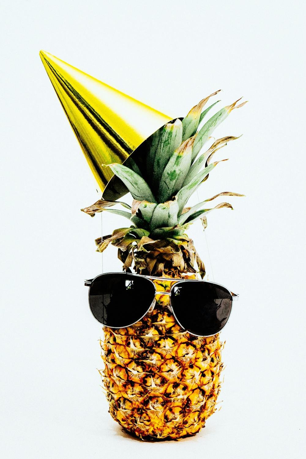 Pineapple having fun