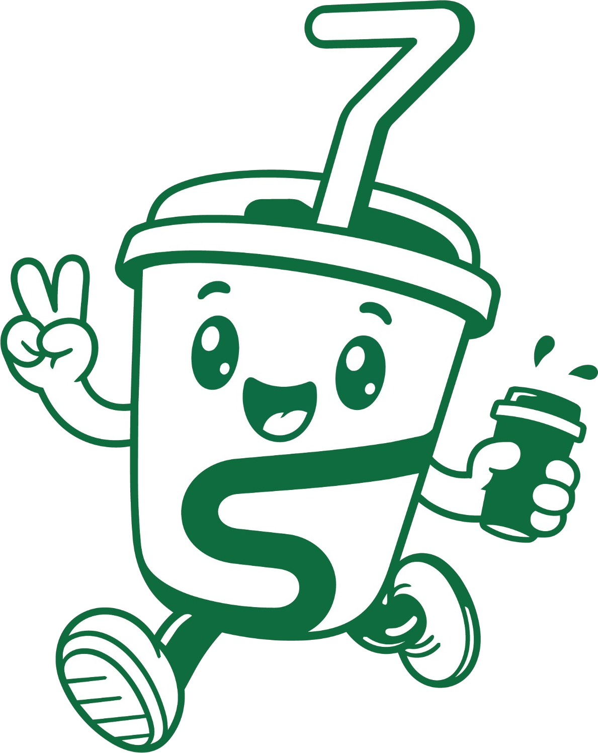 Sip Street 7 mascot